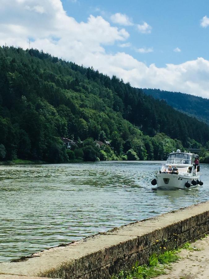 הירשהורן Natur Und Neckarblick Bei Heidelberg מראה חיצוני תמונה