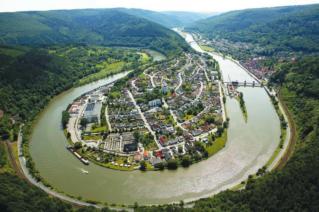 הירשהורן Natur Und Neckarblick Bei Heidelberg מראה חיצוני תמונה